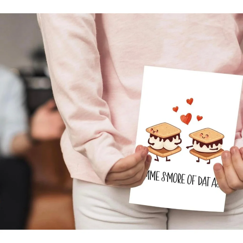 Unbranded Unisex Greeting Card 5.3 x 8 inches‎ White